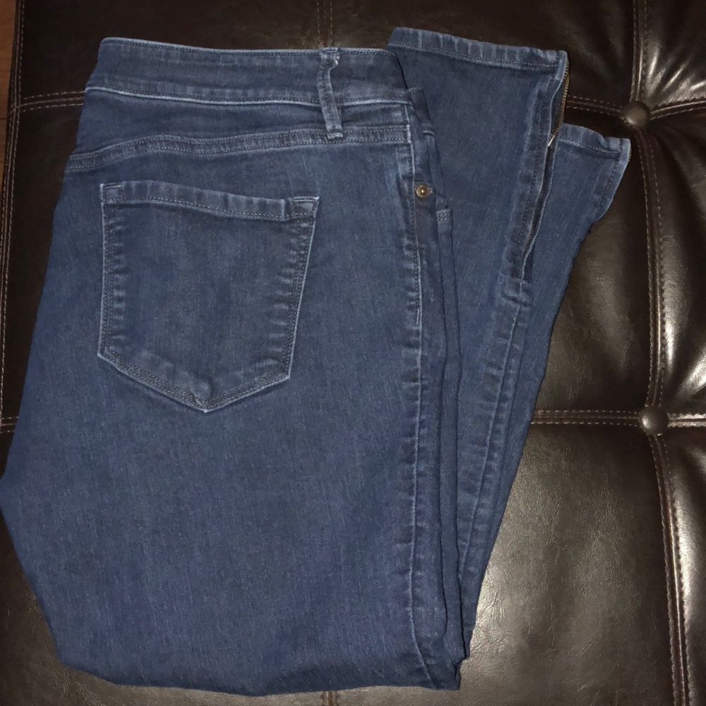 LOFT CURVY skinny ankle 12